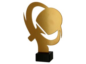 Kovová trofej ML-TAB STOLNÝ TENIS