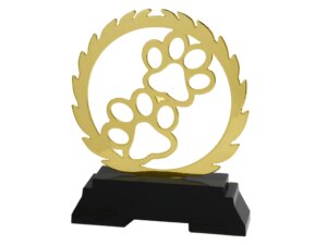 Kovová trofej L237 KYNOLÓGIA