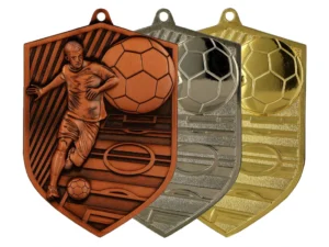 Medaila MD8060 FUTBAL - 85 x 65 mm