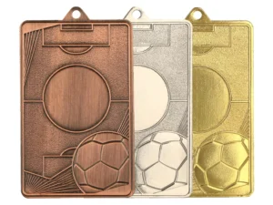 Medaila MMC7045 FUTBAL - 70 x 45 mm