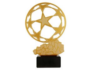 Kovová trofej MLV-SOC2 FUTBAL