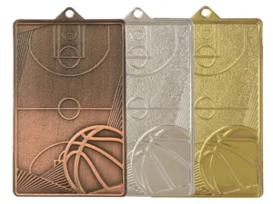 Medaila MMC7145 BASKETBAL - 70 x 45 mm